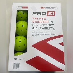 Selkirk Sport Pro S1 Pickleball Play 24ct New